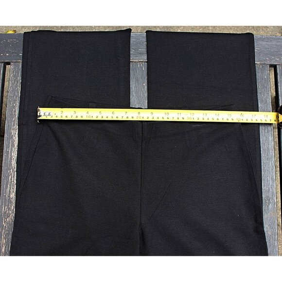 Eileen Fisher - Straight Leg (WIDER LEG) Ankle Pants in Viscose Stretch Ponte, S - Picture 5 of 12